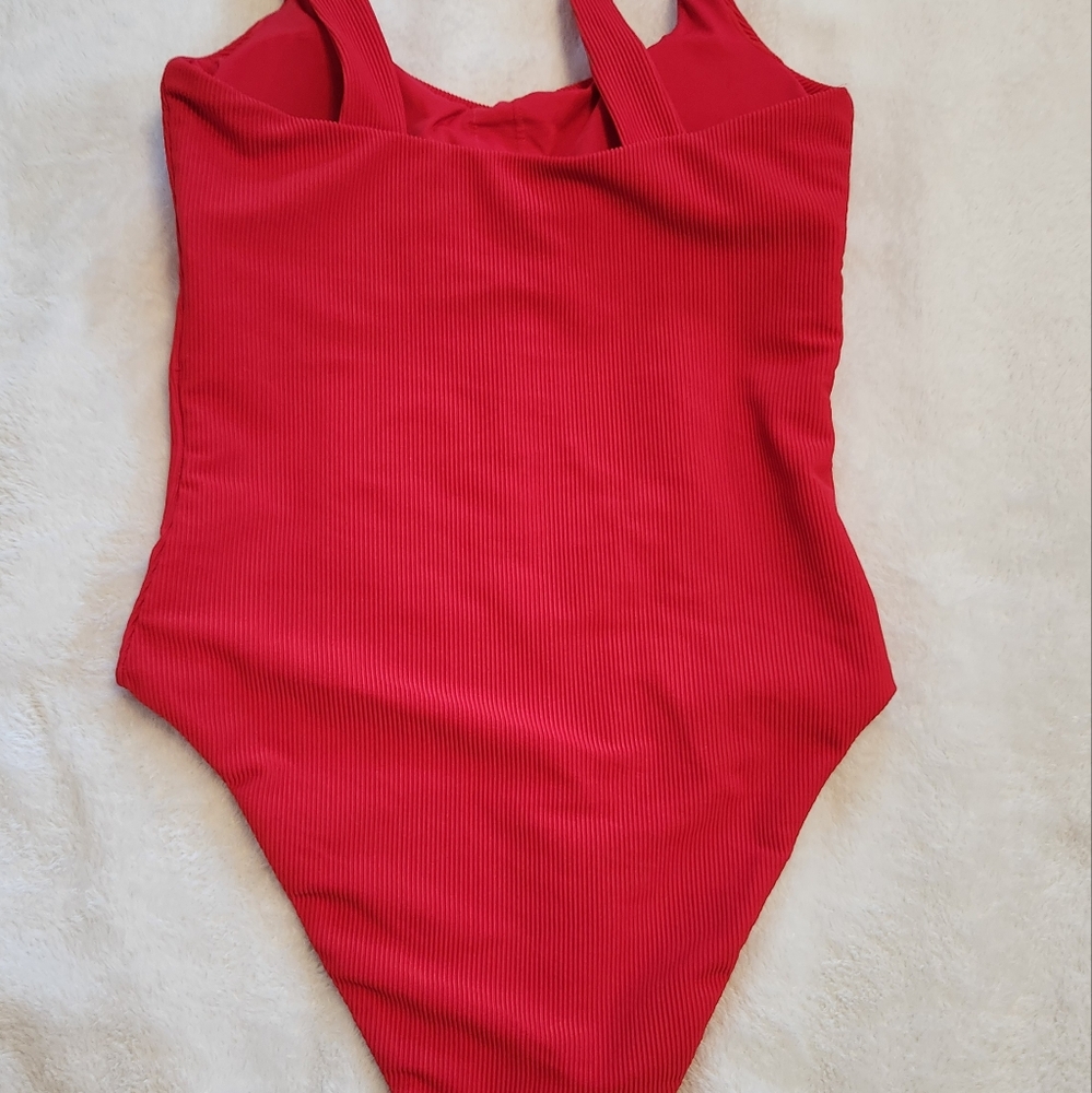 Beach Riot Red One Piece Swimsuit - Picture 4 of 8